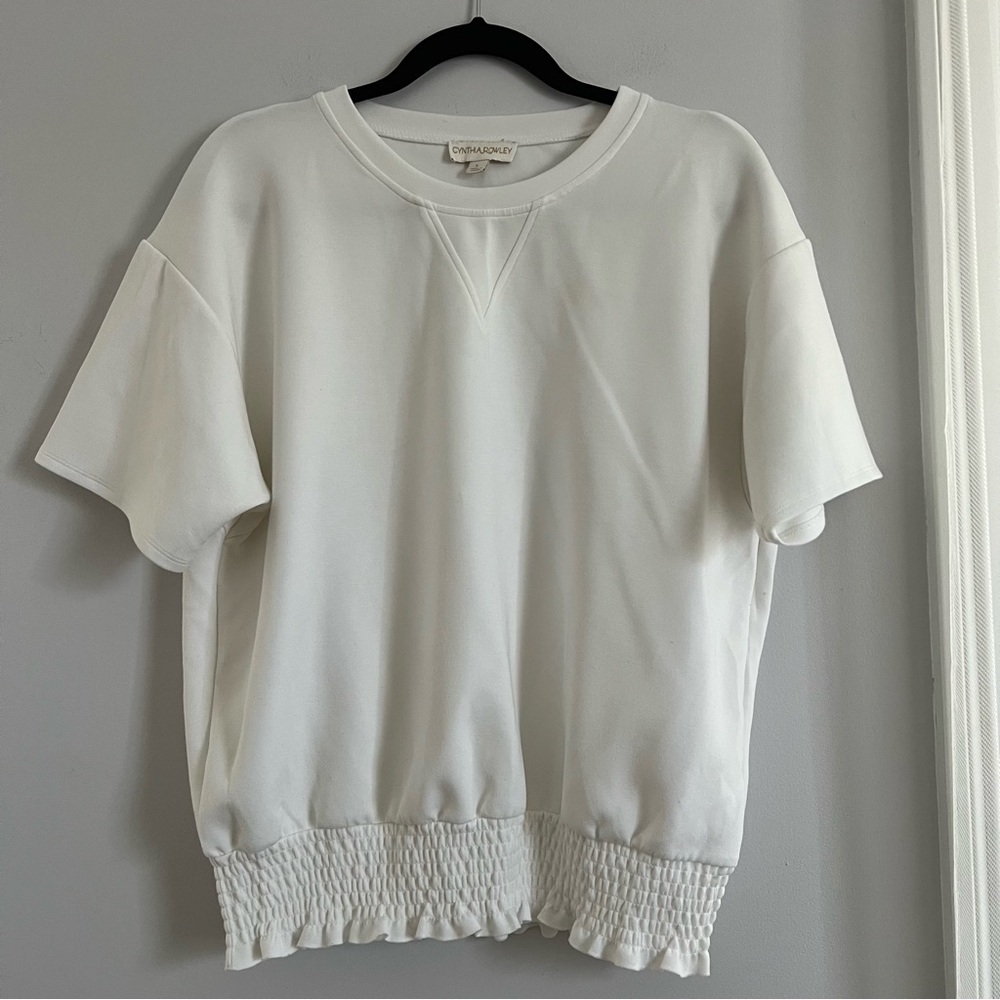 Cynthia Rowley Elegant White Blouse